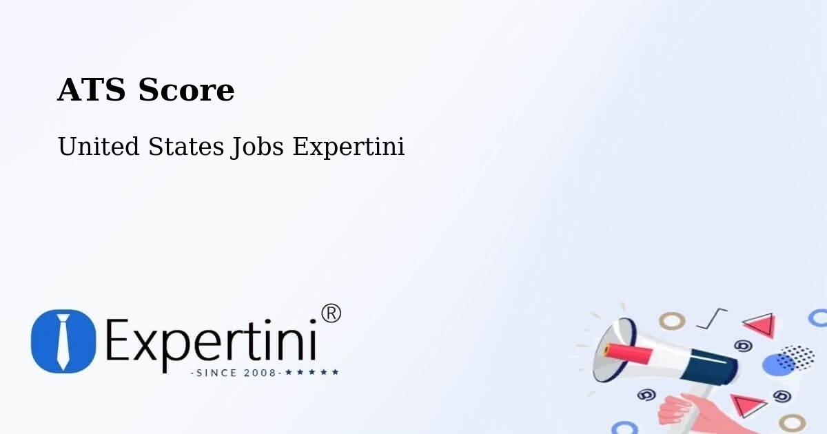 Resume ATS Score & Job Description Match Tool – Lathrop - United States Jobs Expertini