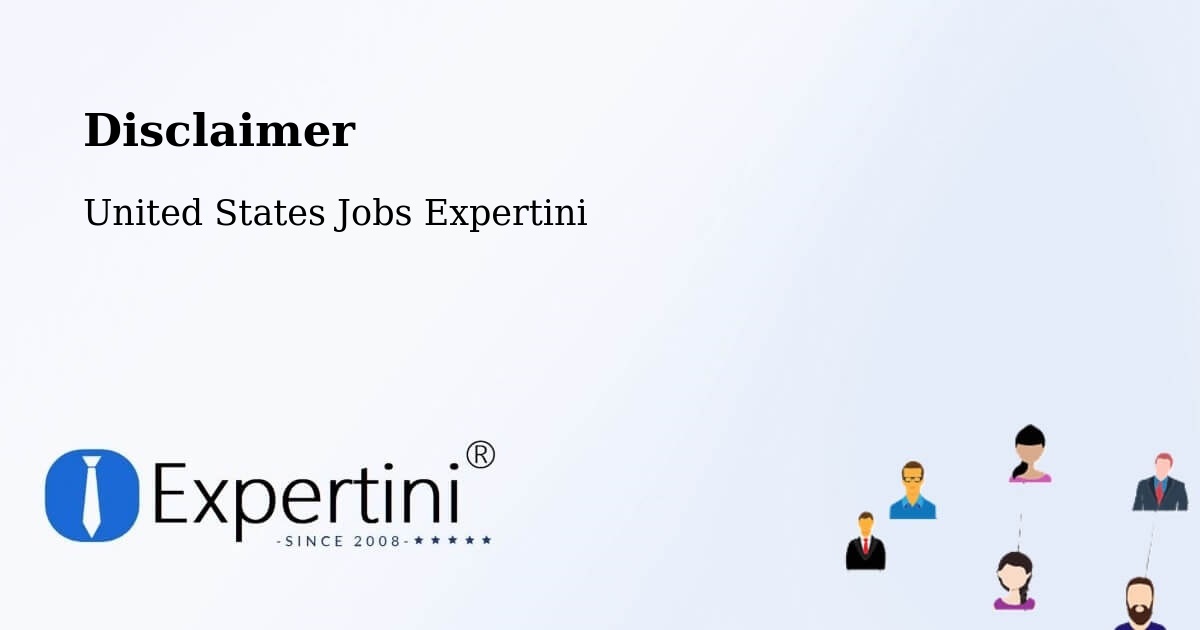 Disclaimer – Lathrop - United States Jobs Expertini