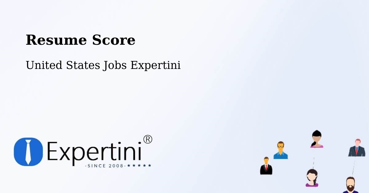 Resume Score & Job Description Match Tool – Lathrop - United States Jobs Expertini